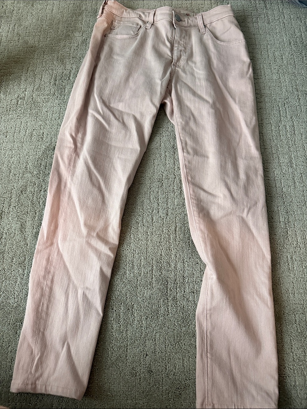 Ag Adriano Goldschmied Pale Pink The Legging Ankle